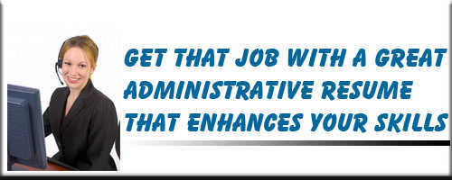 Administrative Resume Service